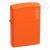Зажигалка ZIPPO 231ZL Classic с покрытием Orange Matte