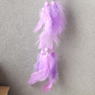 Ловец снов "Плетённый цветок" МИКС d=5 см 24 см