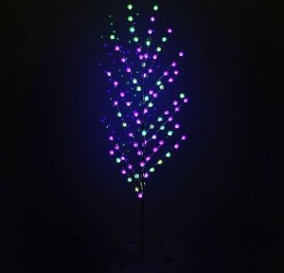 Светодиодный куст "Ежики" улич. (1,5 м.)