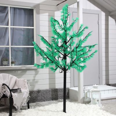 Светодиодное дерево «Клён» 2 м, 900 LED, постоянное свечение, 220 В, свечение зелёное