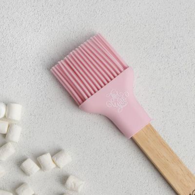 Силиконовая кисть «Котики», 12,4 х 43,3 см