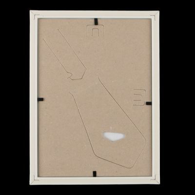 Фоторамка 15х21 см пластик 581 молоко (25/900)