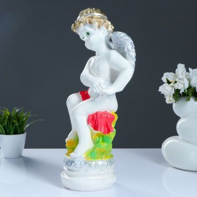 Копилка "Ангел на камне" 43х14см цветной