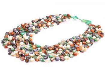 Колье Перламутр "Каскад" арт.П3191