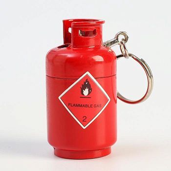 Зажигалка газовая с регулятором, брелок