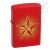Зажигалка ZIPPO 233 RUSSIAN HAMMER SICKLE с покрытием Red Matte
