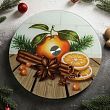 Подставка для торта вращающаяся «Вкус рождества», d=32 см