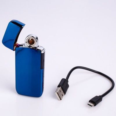 Зажигалка электронная "Тесла",  8х3.5 см