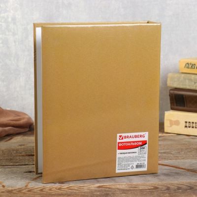 Фотоальбом BRAUBERG на 200 фото 10х15 см "Париж"