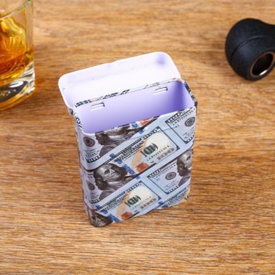 Портсигар пачка "Баксы", 9х7х2.6 см, микс