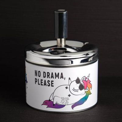 Бездымная пепельница "Не сдох и ладно", 9 х 12 см