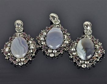 Подвеска Агат "Марсель" арт. пНАГ-1106