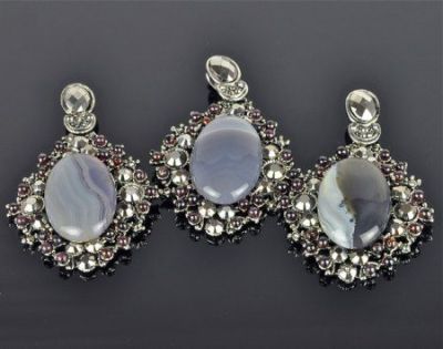 Подвеска Агат "Марсель" арт. пНАГ-1106