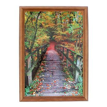 Фоторамка формат А4 "Орех"