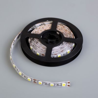 Светодиодная лента Ecola 3 м, IP20, SMD5050, 60 LED/м, 14.4 Вт/м, 12 В, 6000К