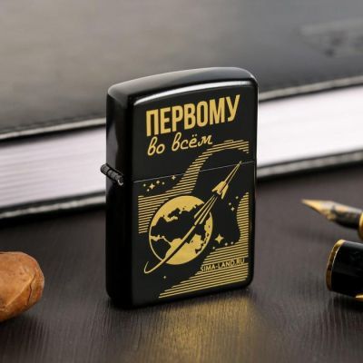 Зажигалка "Первому во всем", 5,5 х 3,5 см