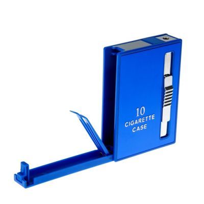 Портсигар "10 Cigarette case" микс 6.5х2х9.5см