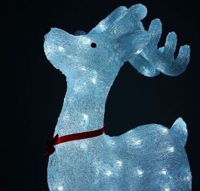 Фигура акрил. "Олень" (46х22х70 см.)