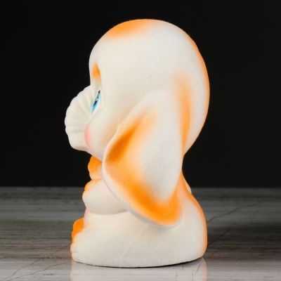 Копилка "Слоник Нема", глянец, белый цвет, 19 см