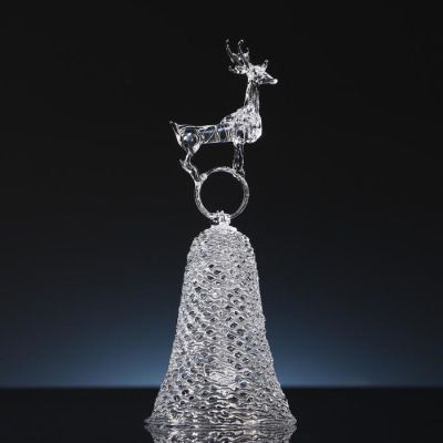 Колокольчик сувенирный "Олень, ручной работы, в подарочном сундуке