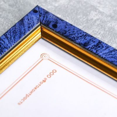 Фоторамка пластик 10х15 см 684 бирюза