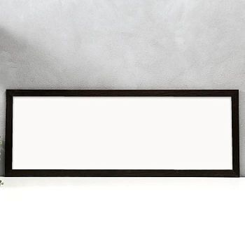 Фоторамка МДФ "Слоны и львы" 33х95 см, венге