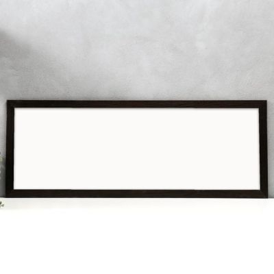 Фоторамка МДФ "Слоны и львы" 33х95 см, венге