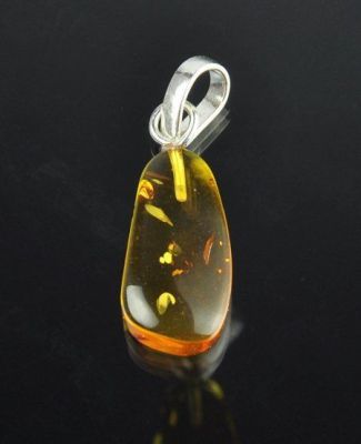 Кулон Янтарь "Золотой дождь" арт.ЯК-560