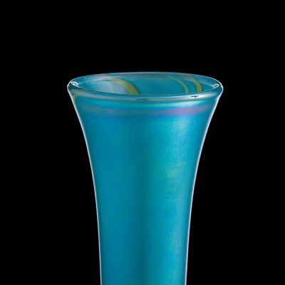 Ваза интерьерная "Sea Grass", голубая