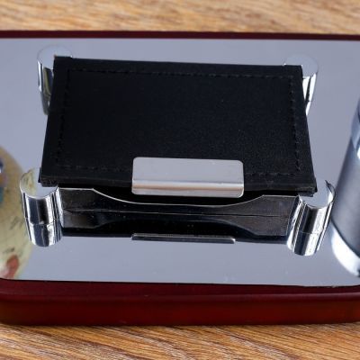 Набор настольный 3в1 (визитница, карандашница, глобус)