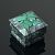 Шкатулка, 5х5х3,5 см, змеевик, малахит