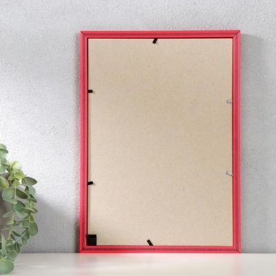 Фоторамка 21х30 см красная