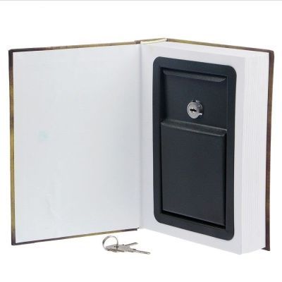 Сейф-книга на ключе с настоящими листами «Остров сокровищ» (21 х 16 х 5 см)