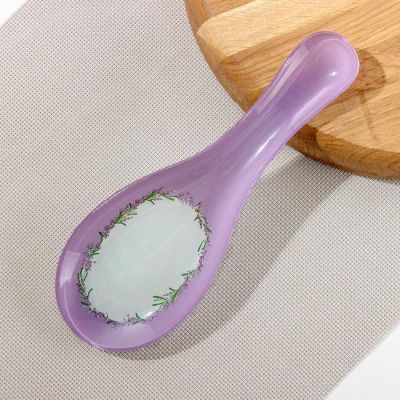 Подставка под ложку Доляна «Веточка лаванды», 23×8 см