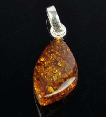 Кулон Янтарь "Золотой дождь" арт.ЯК-163