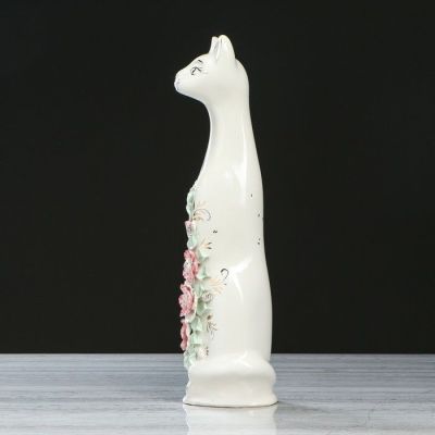 Копилка- статуэтка "Кот", цветная лепка, 46 см, микс