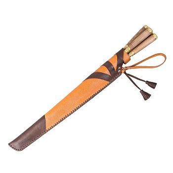 Колчан из натуральной кожи «Робин Гуд» для 6 шампуров