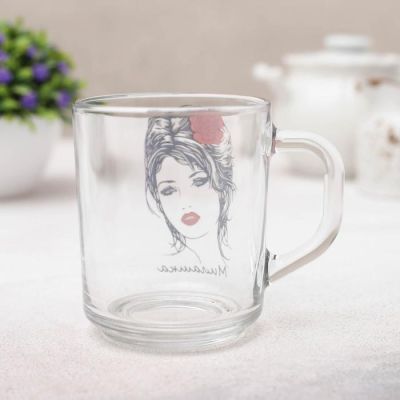 Кружка «Женский силуэт», 200 мл, рисунок МИКС