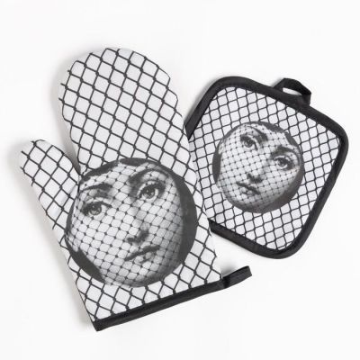 Кухонный набор Доляна «Образ», прихватка 17*17 см, рукавица 26*16 см,100% п/э