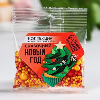 Кондитерская посыпка «Сказочный Новый год», 25 г.