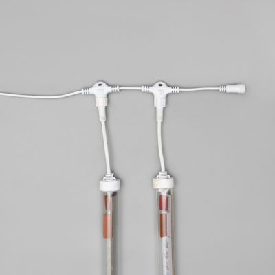 Разветвитель для сосулек 1:3, белая нить, 50 см