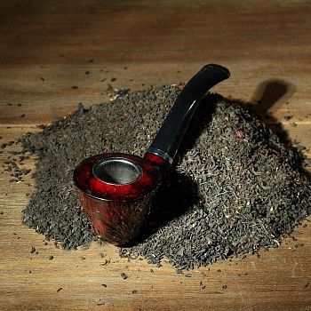 Трубка классическая с узорами "Вязь" 14 см