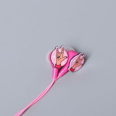 Набор маска для сна, наушники вакуумные и внешний аккумулятор 5000 mAh Love, 20,5 х 16,5 см