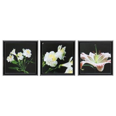 Картина модульная "Цветок" 25х75(28х84) см  3шт-25х25(28х28)см