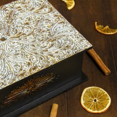 Шкатулка "Узор" 24,5х18,5х9,5 см