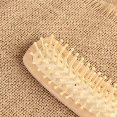 Подарочный набор «Натуральность», 2 предмета: массажёр, массажная расчёска, цвет МИКС