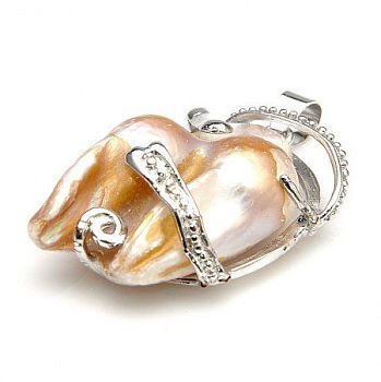 Подвеска Жемчуг "Тайна Морей" арт. пНЖМ-1271