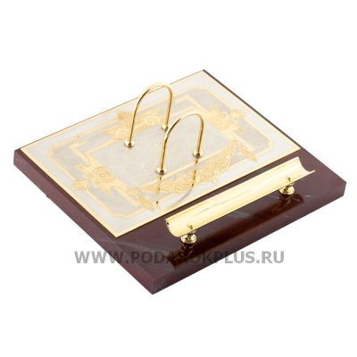 Настольный набор "Держава"-2 камень яшма