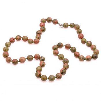 Бусы Яшма "Априори № 10" арт. НЯШ-2.1(10)-63-5