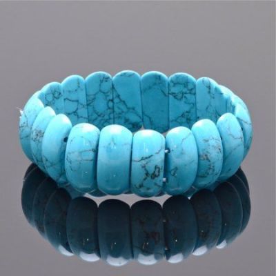 Браслет прес.Бирюза "Лилу" арт. бПБР-3(22-8)-17-1